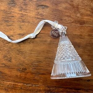 Christmas tree crystal ornament, Waterford Crystal 2020